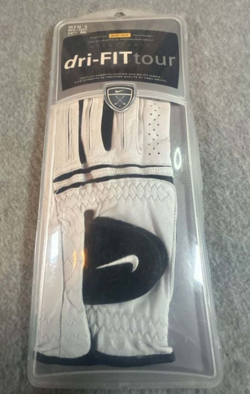 Nike Golf Dri-FIT Tour Premium Cabretta Leather Men's Golf Glove - Size ML